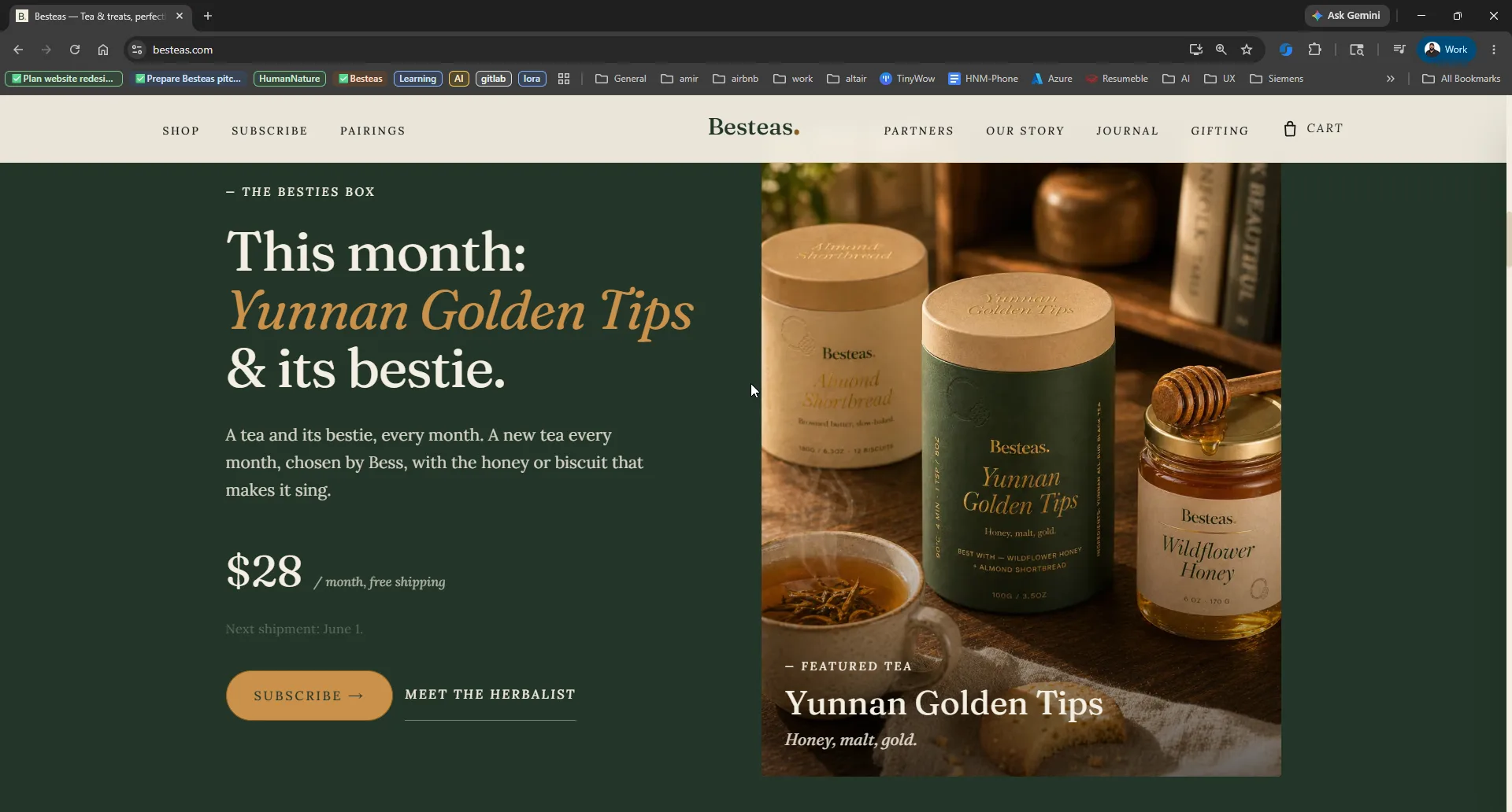 Besteas - Specialty Tea Storefront screenshot 2 of 5