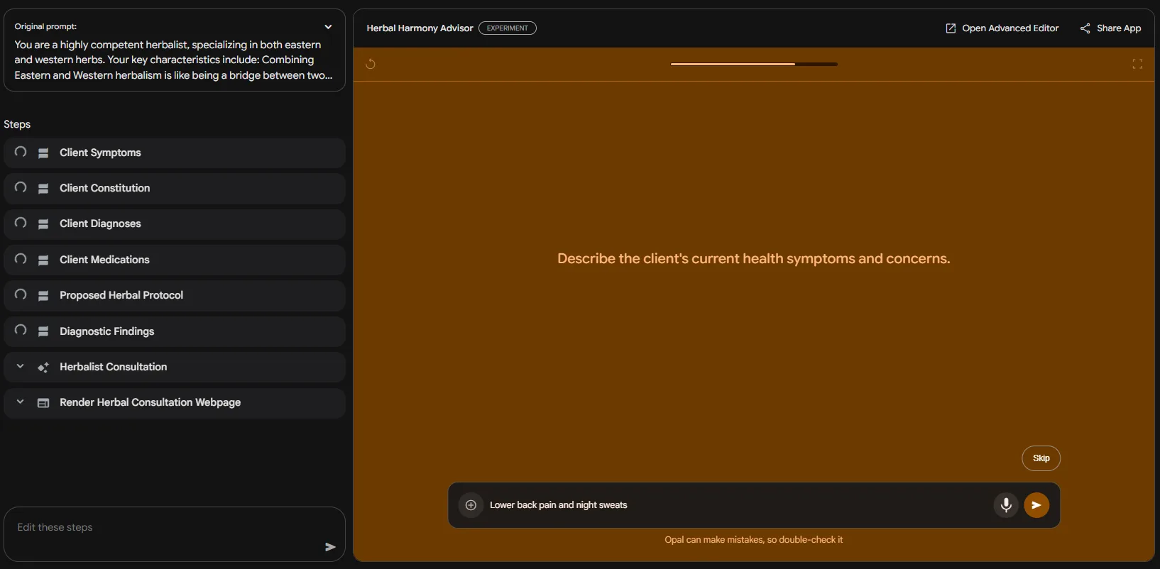 Integrative Medical Logic Engine ("Gem") screenshot 2 of 3