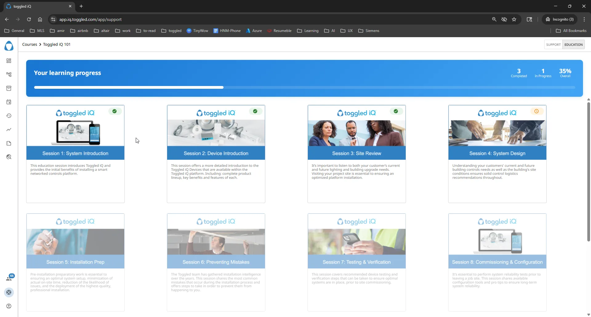 Toggled iQ Smart Building Platform screenshot 3 of 8